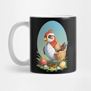Birds with Egg basket Mug